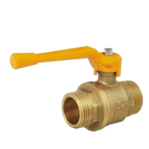 Кран шаровой газовый БАЗ 3/4 НР(ш) х 3/4 НР(ш) рукоятка (БАЗ.А12.0.20.НГ.40)