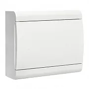 Щит распределительный навесной EKF Basic ЩРН-П-10 пластиковый IP41 198х226х94 мм 10 модулей непрозрачная дверь (20 шт.) (pb-n-10w-bas)