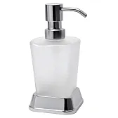 Дозатор для мыла WasserKraft Amper K-5400 настольный пластик хром (5499) Дозатор для мыла WasserKraft Amper K-5400 настольный пластик хром (5499)