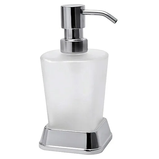 Дозатор для мыла WasserKraft Amper K-5400 настольный пластик хром (5499)