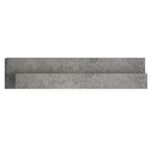 Рейка для панелей из экополимера ударопрочная 61х21х2900 мм Decomaster D305-1619-18 серая