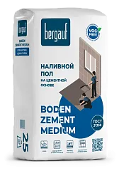 Наливной пол Bergauf Boden Zement Medium 25 кг