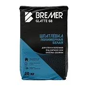 Шпаклевка полимерная Bremer Glatte 68 финишная белая 20 кг