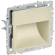 Подсветка светодиодная IEK Brite ПЛ20-БрКр встраиваемая бежевая (BR-FL20-K10)