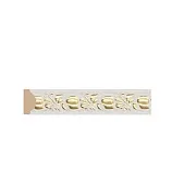 Молдинг из экополимера ударопрочный 15х8х2400 мм Decomaster Decor 130C-54 белый Молдинг из экополимера ударопрочный 15х8х2400 мм Decomaster Decor 130C-54 белый