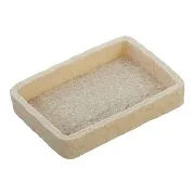 Мыльница для ванной Fora Stone Natural настольная полирезин бежевая (For-STN036NAT) Мыльница для ванной Fora Stone Natural настольная полирезин бежевая (For-STN036NAT)