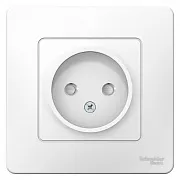 Розетка Systeme Electric Blanca встраиваемая белая без заземления со шторками (BLNRS000111) Розетка Systeme Electric Blanca встраиваемая белая без заземления со шторками (BLNRS000111)