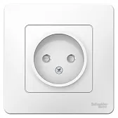 Розетка Systeme Electric Blanca встраиваемая белый со шторками (BLNRS000111) Розетка Systeme Electric Blanca встраиваемая белый со шторками (BLNRS000111)