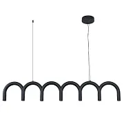 Светильник светодиодный подвесной Arte Lamp Warhol 3000К 45 Вт 7 кв.м черный IP20 (A3258SP-45BK) Светильник светодиодный подвесной Arte Lamp Warhol 3000К 45 Вт 7 кв.м черный IP20 (A3258SP-45BK)