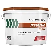 Штукатурка декоративная Danogips Travertin Deco белая 15 кг Штукатурка декоративная Danogips Travertin Deco белая 15 кг