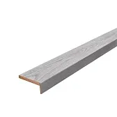 Наличник телескопический Флора-2 70х8х2150 мм ПВХ nordic grey oak прямой (5 шт.)