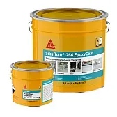 Пол эпоксидный Sika Sikafloor-264 EpoxyCoat двухкомпонентный серый RAL 7032 8,5 кг + 1,5 кг Пол эпоксидный Sika Sikafloor-264 EpoxyCoat двухкомпонентный серый RAL 7032 8,5 кг + 1,5 кг