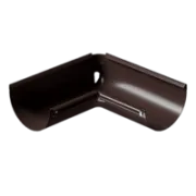Docke STAL PREMIUM Угол внутренний 90° D125 (Шоколад 8019)
