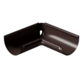 Docke STAL PREMIUM Угол внутренний 90° D125 (Шоколад 8019)