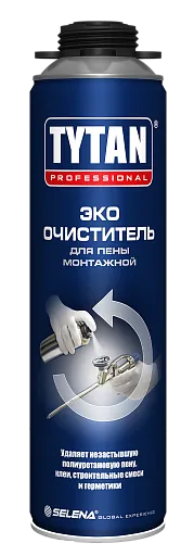 Очиститель пены TYTAN Professional ЭКО 500 мл Очиститель пены TYTAN Professional ЭКО 500 мл