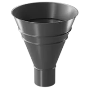 Docke STAL PREMIUM Воронка водосборная Ø 90 (Графит 7024)