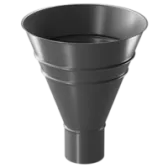 Docke STAL PREMIUM Воронка водосборная Ø 90 (Графит 7024)