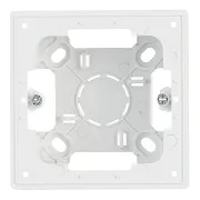 Коробка монтажная Simon 24 Harmonie одноместная накладная белая (2400751-030) Коробка монтажная Simon 24 Harmonie одноместная накладная белая (2400751-030)