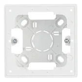 Коробка монтажная Simon 24 Harmonie одноместная накладная белая (2400751-030) Коробка монтажная Simon 24 Harmonie одноместная накладная белая (2400751-030)