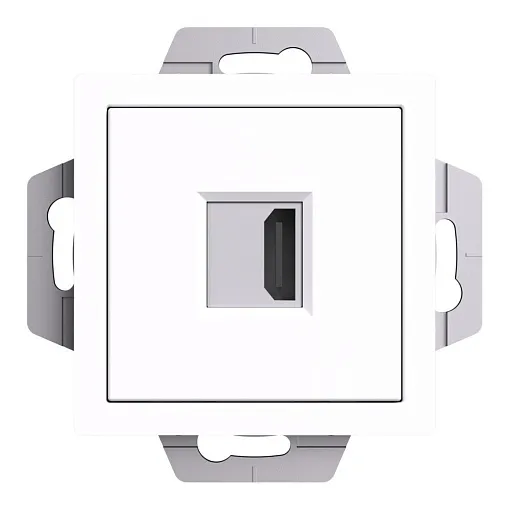 Розетка HDMI Systeme Electric AtlasDesign встраиваемая белая (ATN000180) Розетка HDMI Systeme Electric AtlasDesign встраиваемая белая (ATN000180)