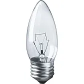 Лампа накаливания Navigator E27 3000К 60 Вт 660 Лм 230 В свеча прозрачная