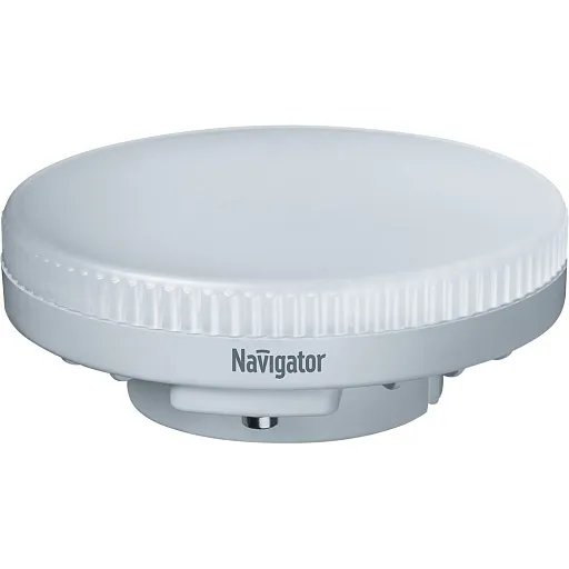 Лампа светодиодная Navigator NLL GX53 4000К 10 Вт 800 Лм 220-240 В таблетка матовая Лампа светодиодная Navigator NLL GX53 4000К 10 Вт 800 Лм 220-240 В таблетка матовая