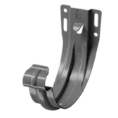 Docke STAL PREMIUM Карнизный кронштейн D125 (Графит 7024)
