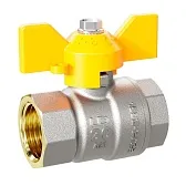 Кран шаровой газовый LD Pride 3/4 ВР(г) х 3/4 ВР(г) бабочка (LD 47.360.20)