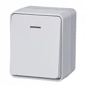 Выключатель Systeme Electric AtlasDesign Profi54 одноклавишный накладной белый с подсветкой (ATN540113) Выключатель Systeme Electric AtlasDesign Profi54 одноклавишный накладной белый с подсветкой (ATN540113)