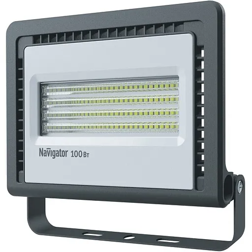 Прожектор cветодиодный Navigator NFL-01-100 6500К 100 Вт IP65 черный Прожектор cветодиодный Navigator NFL-01-100 6500К 100 Вт IP65 черный