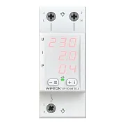 Реле напряжения модульное Welrok VIP-50 red 220 В 50 А тип AC цифровое Реле напряжения модульное Welrok VIP-50 red 220 В 50 А тип AC цифровое