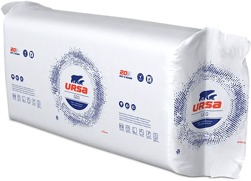 Утеплитель Урса GEO П-15 50x610x1250 мм 15,24 кв. м