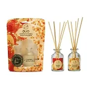 Аромадиффузор с палочками Aroma Harmony Duo Caramel Popcorn + Apple Crisp 30+30 мл