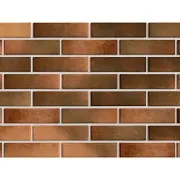 Клинкерная плитка для фасада BestPoint Retro brick Curry (32 шт.= 0,5 кв.м) коричнево-бежевая 245х65х8,5 мм