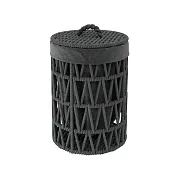 Корзина для белья WasserKraft Mosel 360х360х550 мм 71,3 л черная (WB-460-S) Корзина для белья WasserKraft Mosel 360х360х550 мм 71,3 л черная (WB-460-S)