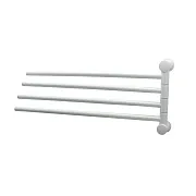 Полотенцедержатель WasserKraft Kammel K-8300 White 405 мм четверной поворотный на шуруп металл белый (K-1034W) Полотенцедержатель WasserKraft Kammel K-8300 White 405 мм четверной поворотный на шуруп металл белый (K-1034W)