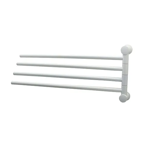 Полотенцедержатель WasserKraft Kammel K-8300 White 405 мм четверной поворотный на шуруп металл белый (K-1034W) Полотенцедержатель WasserKraft Kammel K-8300 White 405 мм четверной поворотный на шуруп металл белый (K-1034W)