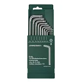 Набор шестигранных ключей Jonnesway Torx 10-50 мм (H08MTP09S) (9 шт.) Набор шестигранных ключей Jonnesway Torx 10-50 мм (H08MTP09S) (9 шт.)