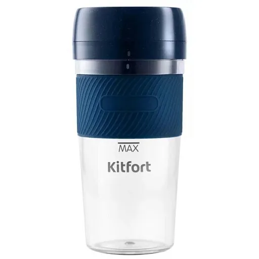 Блендер портативный Kitfort КТ-3003 50 Вт 0,26 л синий Блендер портативный Kitfort КТ-3003 50 Вт 0,26 л синий