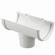 Воронка желоба пластиковая d120-80 мм Docke Standard пломбир RAL 9003 Воронка желоба пластиковая d120-80 мм Docke Standard пломбир RAL 9003
