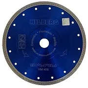 Диск алмазный по керамограниту Hilberg 230x25,4x2 мм турбо сухой рез (HM406)