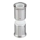 Муфта Henco (15PKW-3232) 32(пресс) х 32(пресс) белая PVDF Муфта Henco (15PKW-3232) 32(пресс) х 32(пресс) белая PVDF