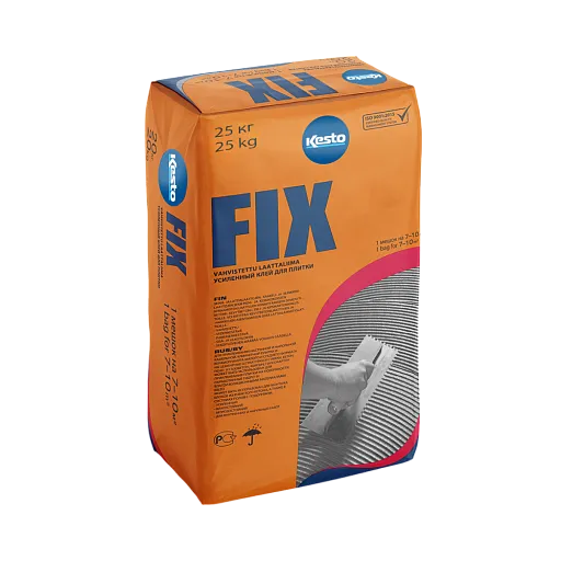 Усиленный клей для плитки Kesto FIX