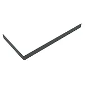 Экран для поддона Good Door Stella ABS-акрил 120х80х10 см прямоугольник черный (ЭЛ00173/ЭЛ00398)