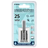 Коронка алмазная Diamond Industrial (DIDCBC025) по стеклу и керамике d25 мм Коронка алмазная Diamond Industrial (DIDCBC025) по стеклу и керамике d25 мм