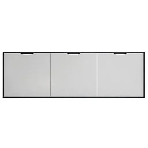 Экран для ванны фронтальный 1Marka Grunge Loft МДФ 170х55 см белый откидной (GL170IceWhite)