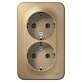 Розетка Systeme Electric Blanca накладная титан (BLNRA010214) Розетка Systeme Electric Blanca накладная титан (BLNRA010214)