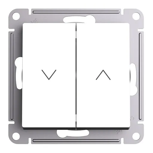 Выключатель жалюзи Systeme Electric AtlasDesign двухклавишный встраиваемый лотос (ATN001319) Выключатель жалюзи Systeme Electric AtlasDesign двухклавишный встраиваемый лотос (ATN001319)