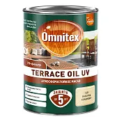 Масло Pinotex/Omnitex Terrace Oil UV для террас бесцветное 0,9 л