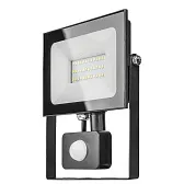 Прожектор светодиодный Онлайт ДО-30 4000К 30 Вт IP65 с датчиком движения черный